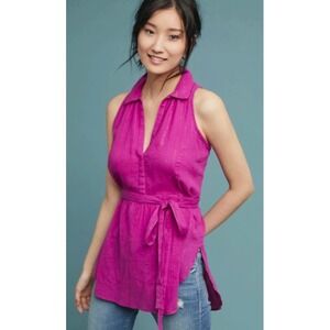 Anthropologie Maeve |  Batavia Fuchsia Sleeveless Tunic  | Women's S‎
